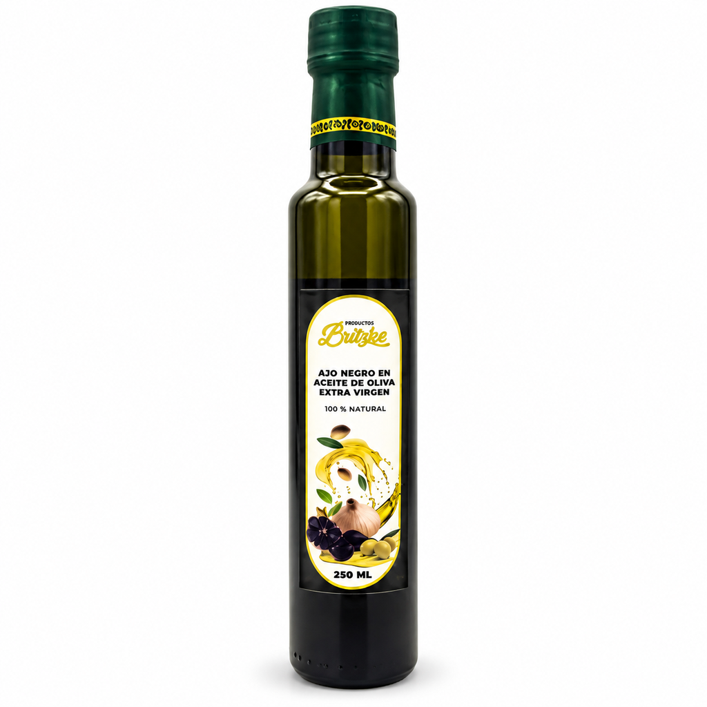 Aceite de Oliva con Ajo Negro Britzke