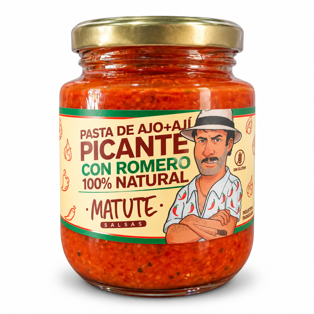 [7841224000871] Pasta Picante con Romero Matute 200 g