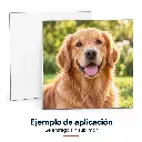 Ejemplo ilustrativo de sublimación 10 × 10 cm — Se entrega sin sublimar