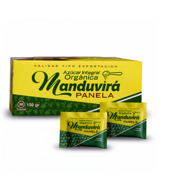 [7848001990028] Azúcar Integral Orgánica Panela 5 g × 30 unidades