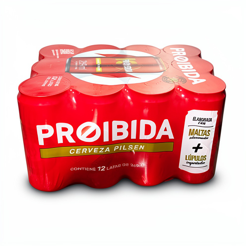[7898945987929] Cerveza Proibida Pilsen Pack x12 – 269 ml