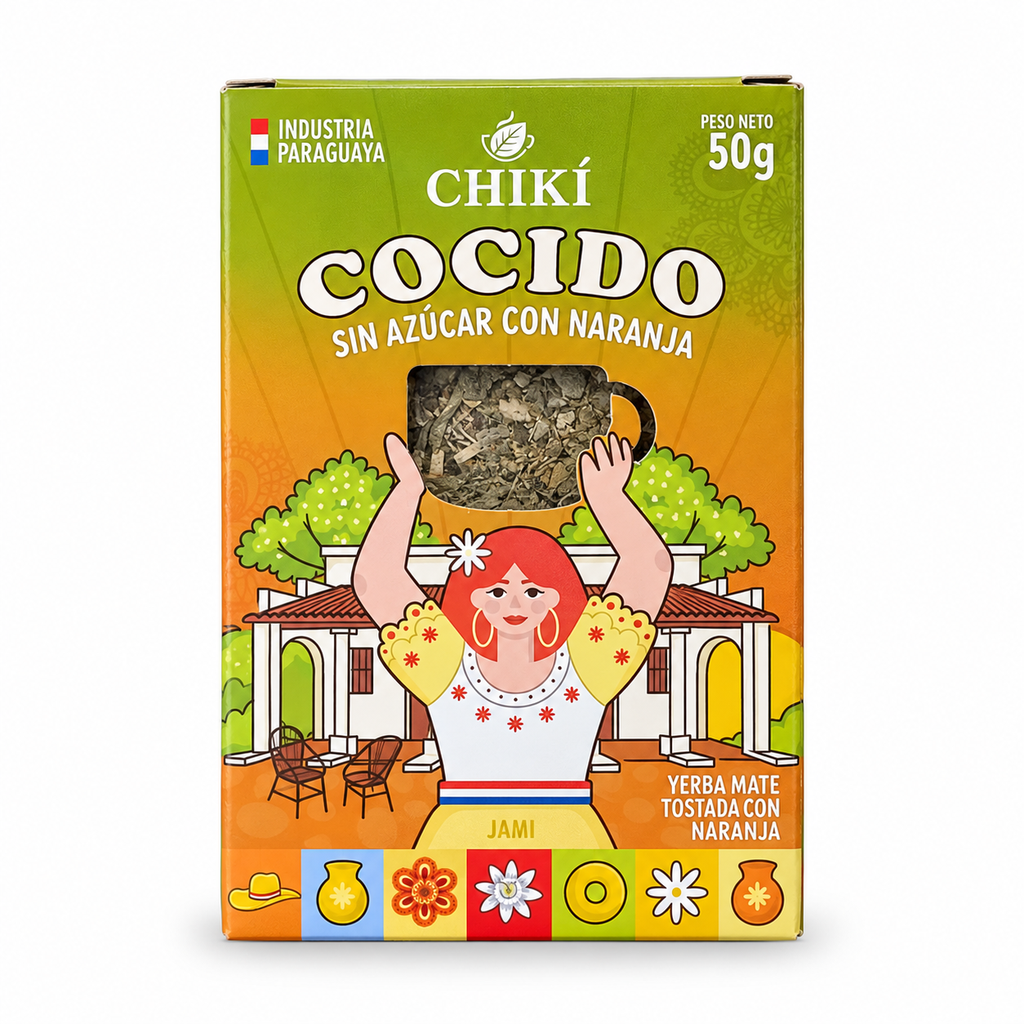 [7848900159069] Cocido Naranja Sin Azúcar Chiki 50 g